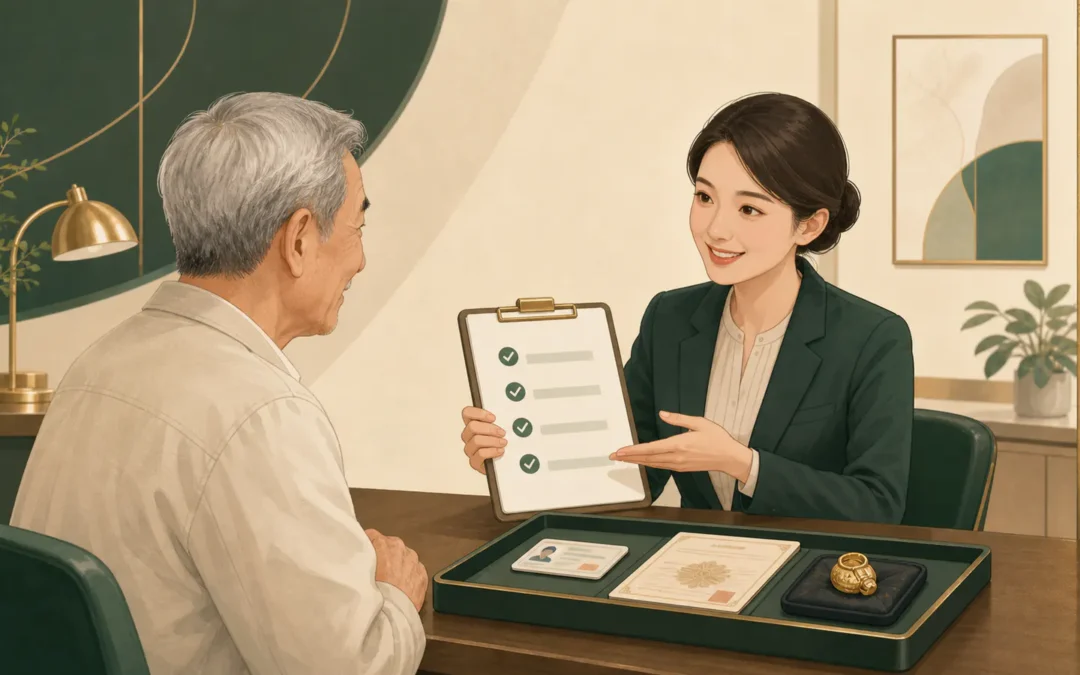 當舖借錢條件有哪些？額度、文件、流程與風險整理主題插畫