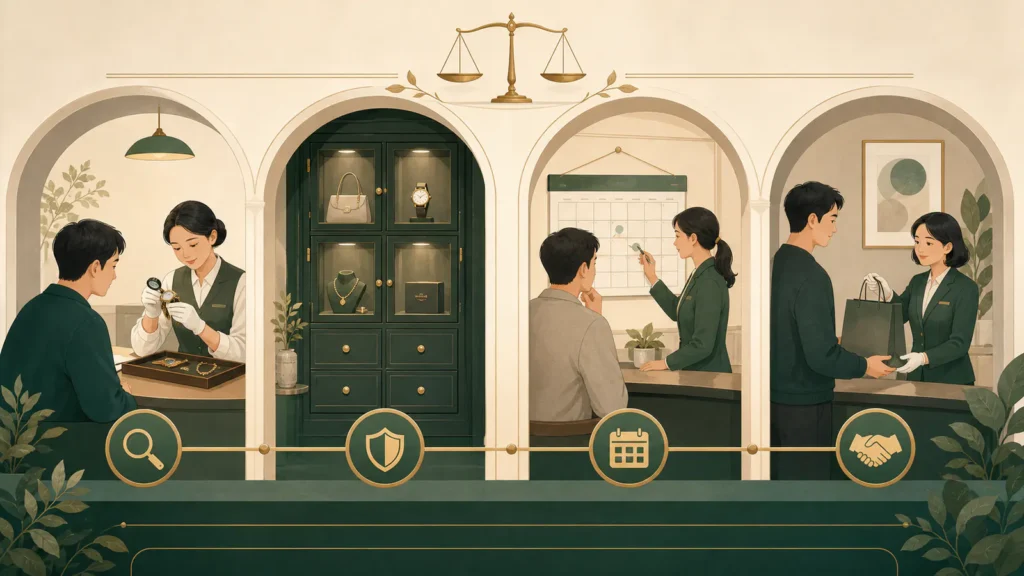 當舖規則懶人包:利息、當票、取贖、展期與流當