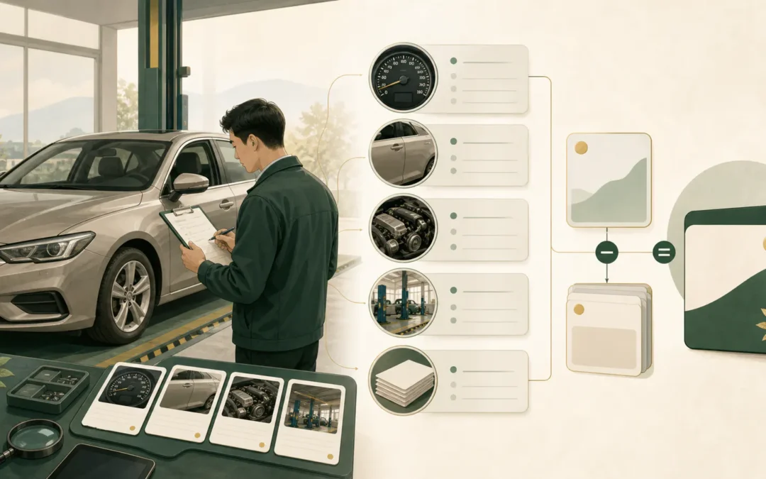當舖汽車借款完整指南：估價、利息、文件與留車差異主題插畫
